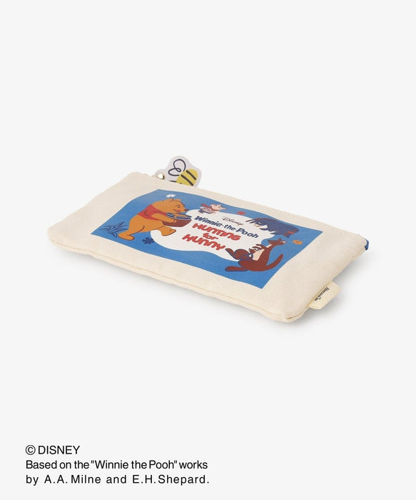 Japan Afternoon Tea x 2026 Winnie the Pooh Collection x Winnie the Pooh & Piglet Flat Make Up Bag