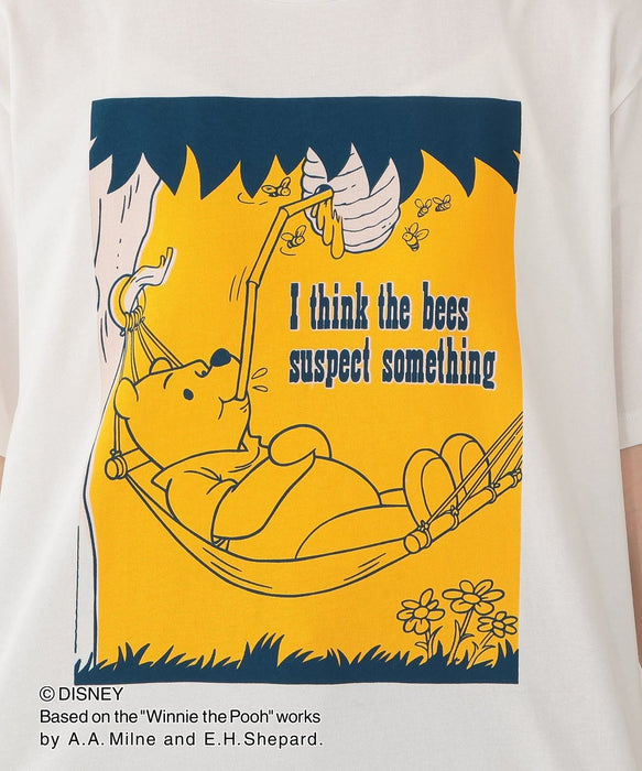 Japan Afternoon Tea x 2026 Winnie the Pooh Collection x Winnie the Pooh Honey Print T-shirt For Adults