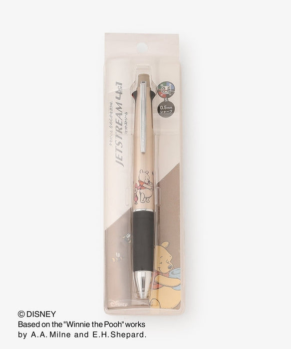 Japan Afternoon Tea x 2026 Winnie the Pooh Collection x Jetstream 4&1 Multi-function Pen 0.5mm Color: Gold