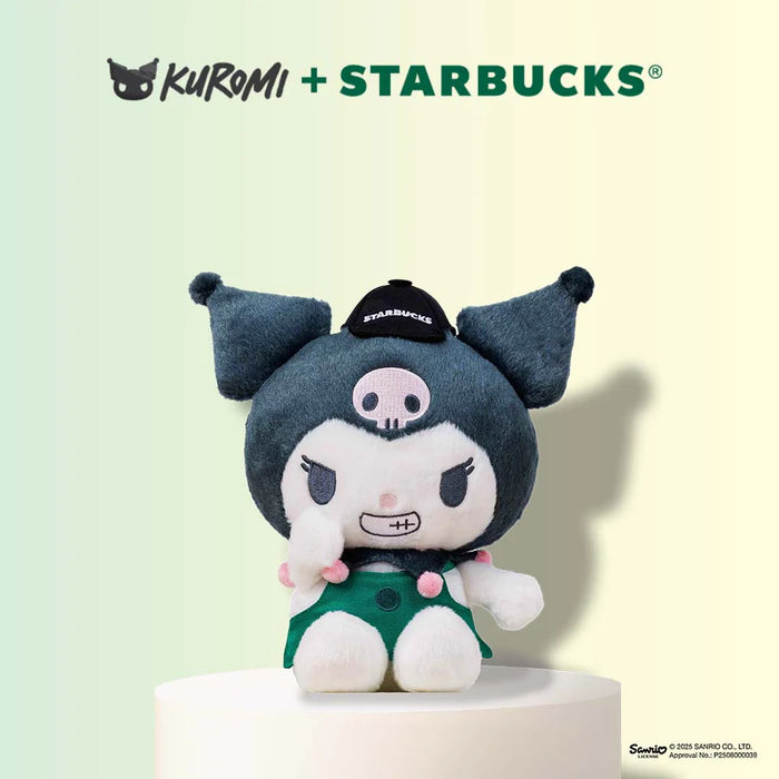 Starbucks Hong Kong - KUROMI + Starbucks Coffee Barista Style Plush - Medium Size (Pre Order, Ship Out Date: Feb 2026)