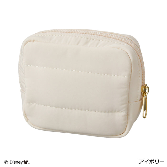 Japan Exclusive - "Hang Out with Disney Pals" Collection x Square Pouch (Color: Ivory)