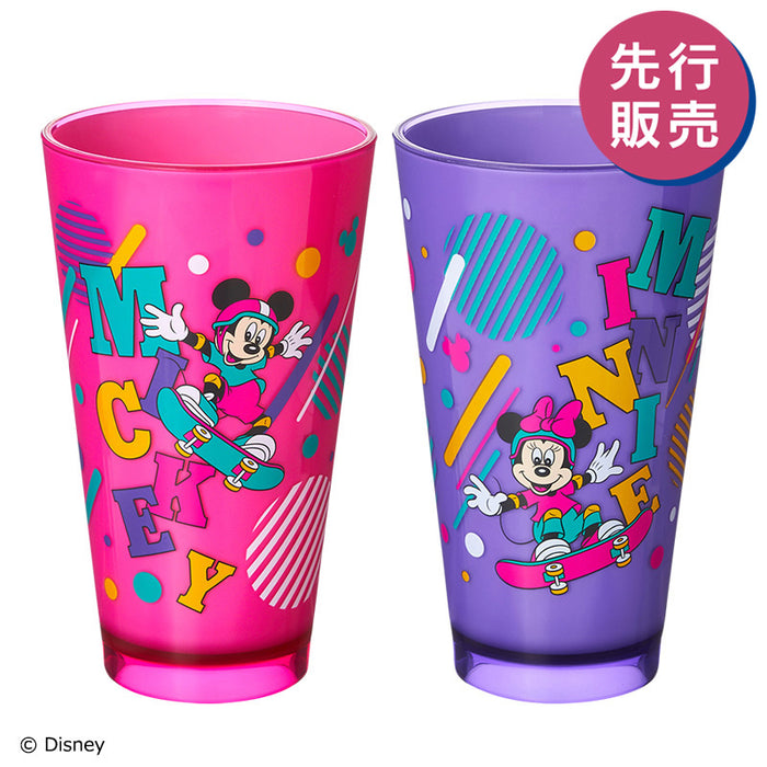 Japan Exclusive - "Hang Out with Disney Pals" Collection x Disney Acrylic Tumbler (Color: Purple)