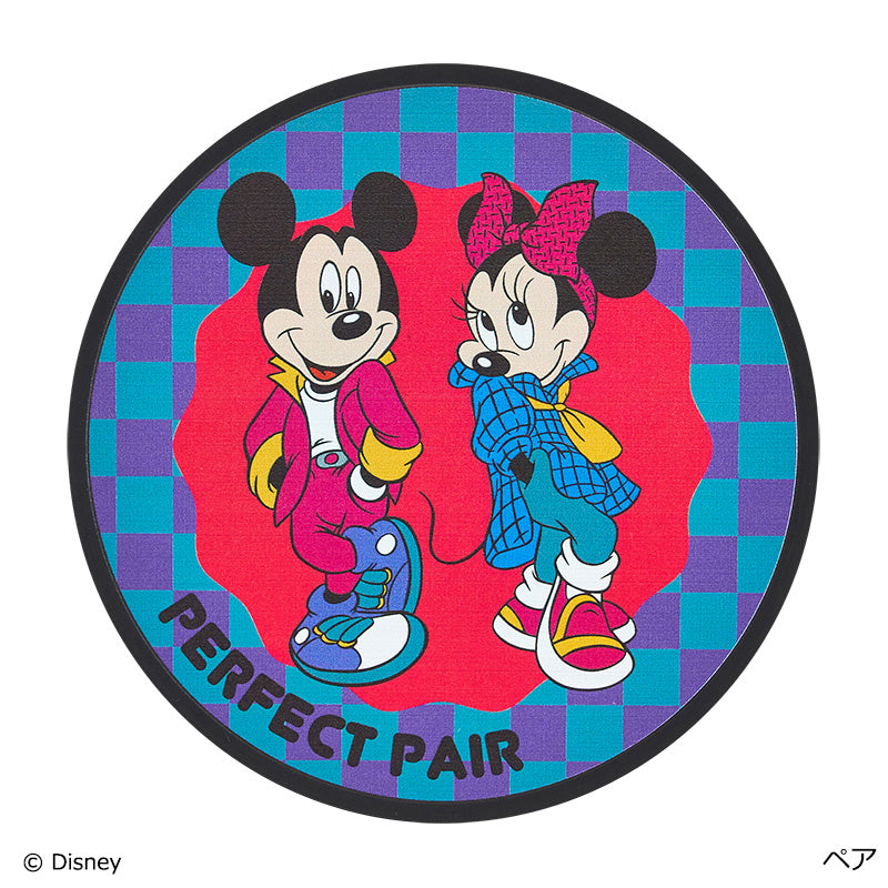 Japan Exclusive - "Hang Out with Disney Pals" Collection x Mickey & Minnie Mouse Coaster