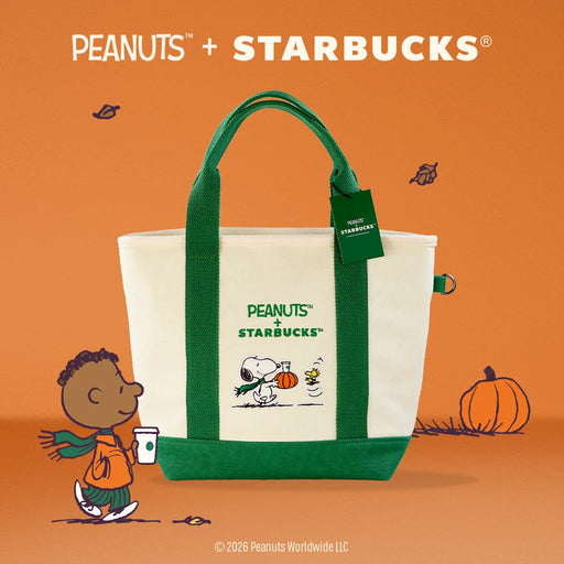 Starbucks Hong Kong - 2026 PEANUTS™ + STARBUCKS® Collection x Great Pumpkin™ Canvas Mini Tote