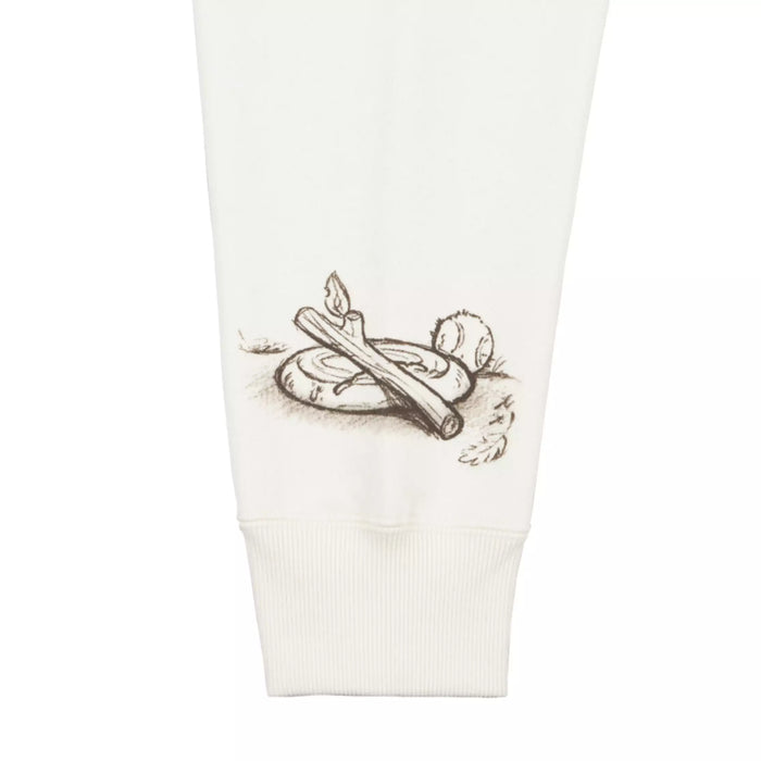 TDR - Sketches of Disney Friends Collection x Mickey & Pluto Running Pullover Hoodie for Adults