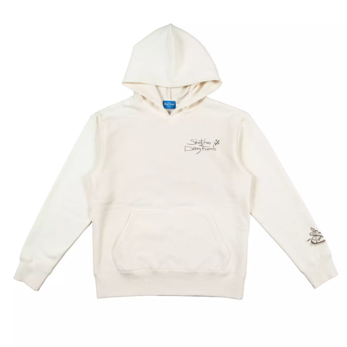 TDR - Sketches of Disney Friends Collection x Mickey & Pluto Running Pullover Hoodie for Adults