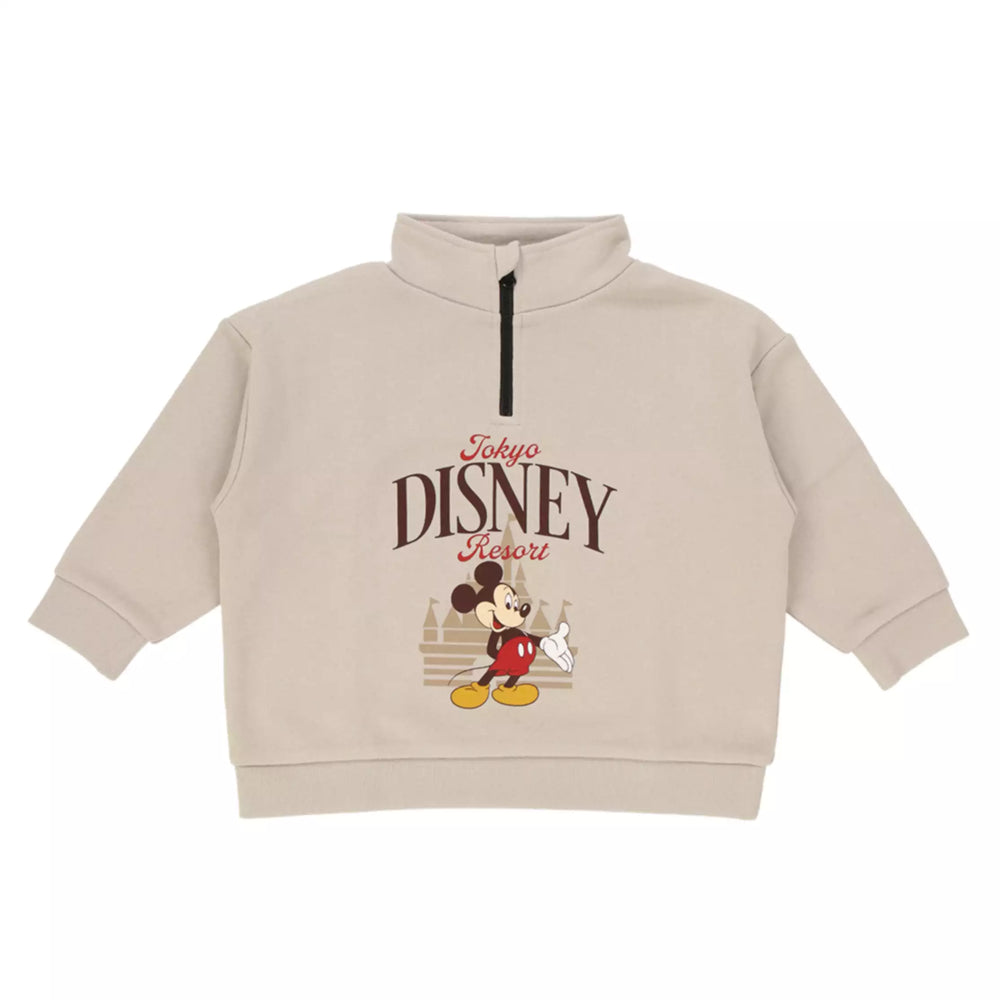 TDR - Tokyo Disney Resort "Mickey Mouse & Castle" Hoodies for Kids (Release Date: Oct 10, 2024)