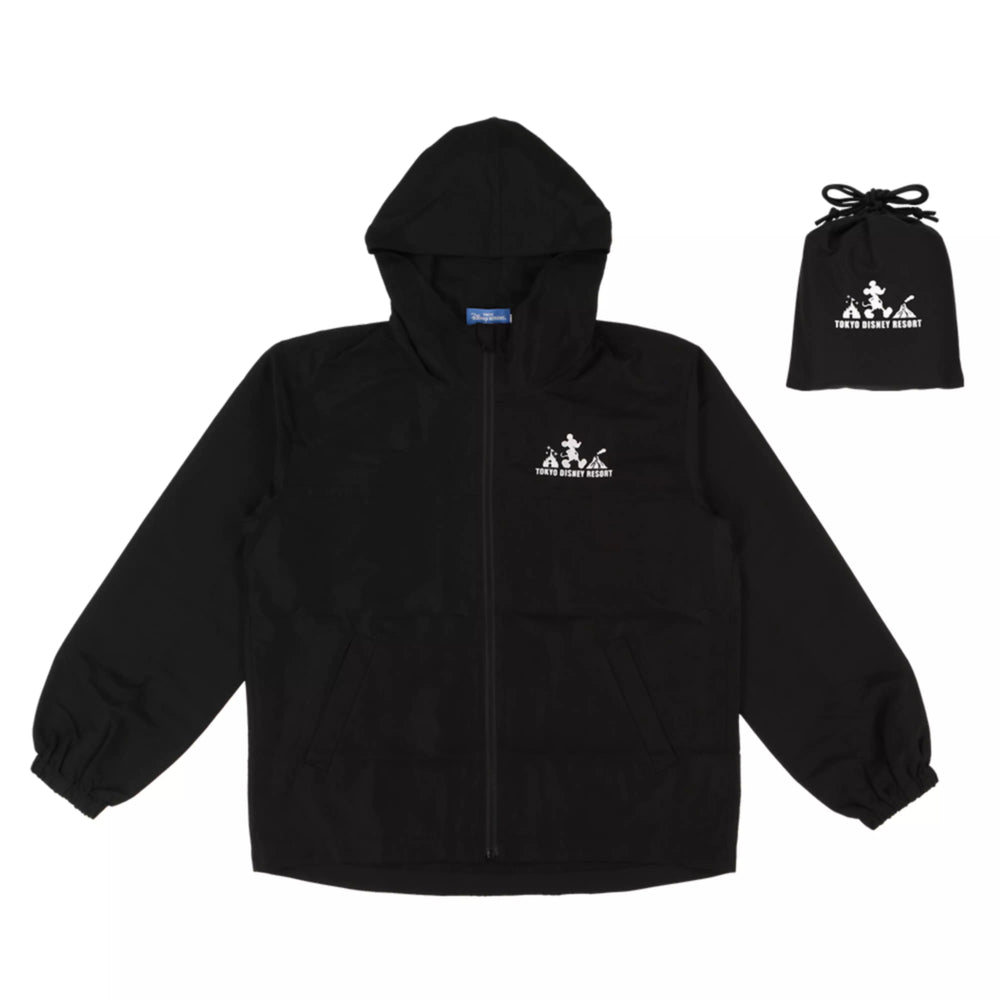 TDR - Tokyo Disney Resort Windbreaker with Drawstring Pouch for Adults