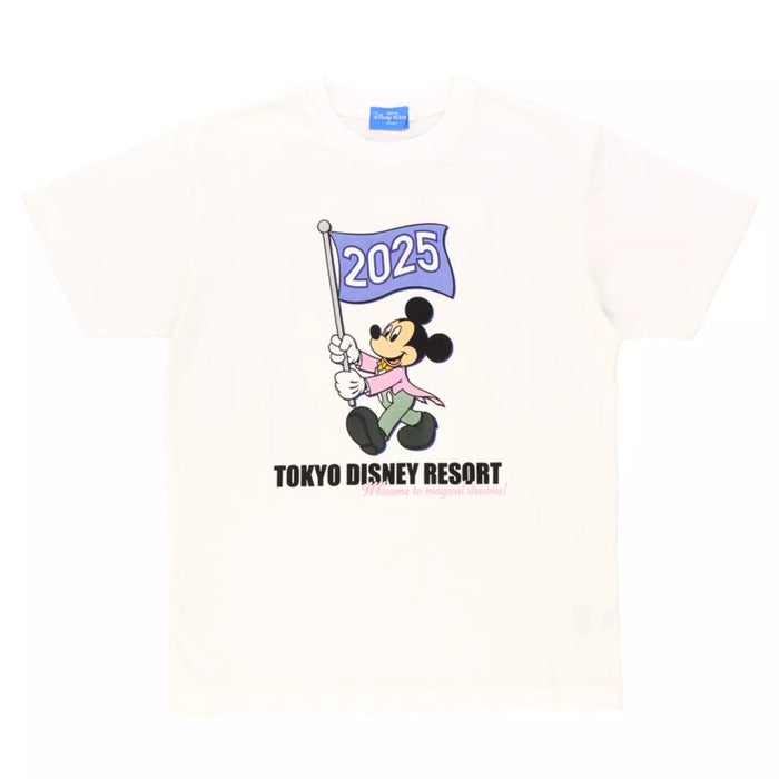 TDR - Mickey Mouse 2025 "Tokyo Disney Resort" Welcome to magicial Dreams! Shirt for Adults