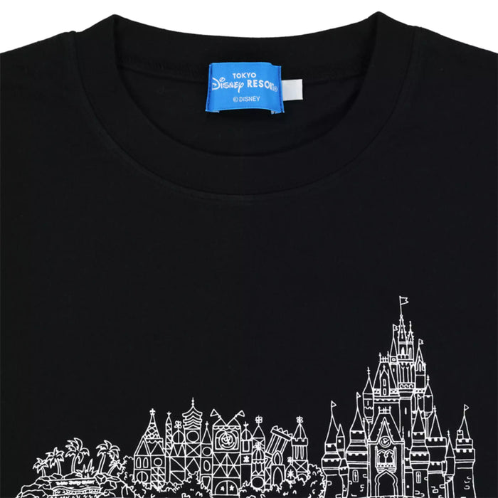 TDR - Tokyo Disney Resort Wordings with Different Attractions T Shirt for Adults (Release Date: May 22, 2025)