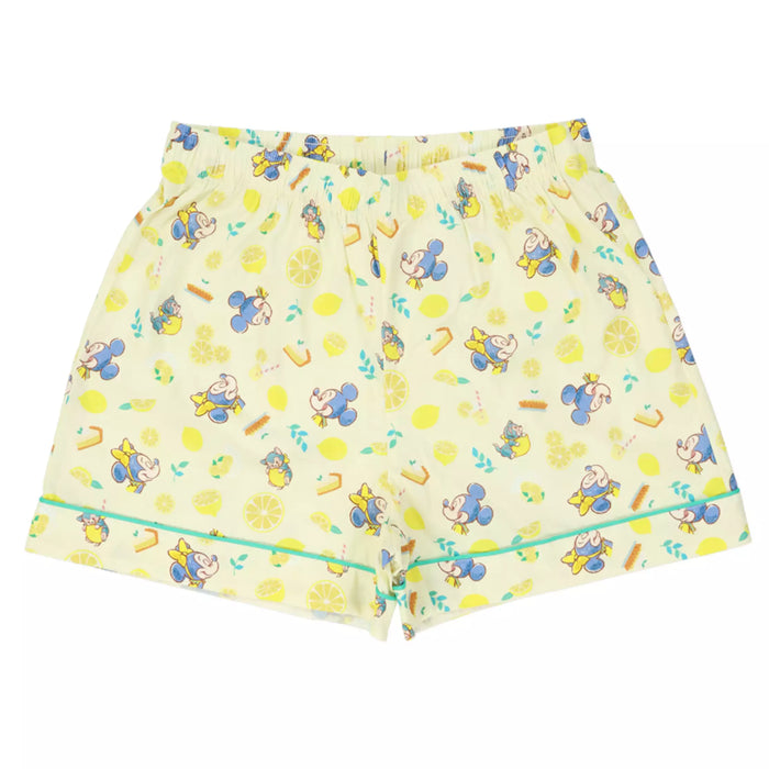 TDR - Mickey & Minnie Mouse "Lemony Dreams" Collection x All Over Print Loungewear for Adults (Release Date: Apr 24, 2025)