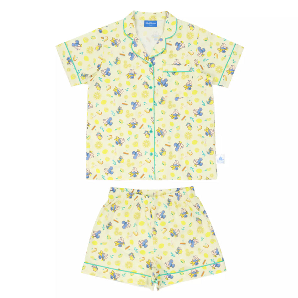 TDR - Mickey & Minnie Mouse "Lemony Dreams" Collection x All Over Print Loungewear for Adults (Release Date: Apr 24, 2025)