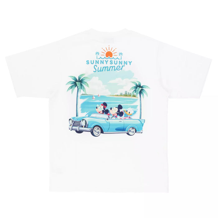 TDR - Mickey & Friends "SUNNY SUNNY Summer" Collection x Mickey & Friends T Shirt for Adults (Release Date: Jun 5. 2025)
