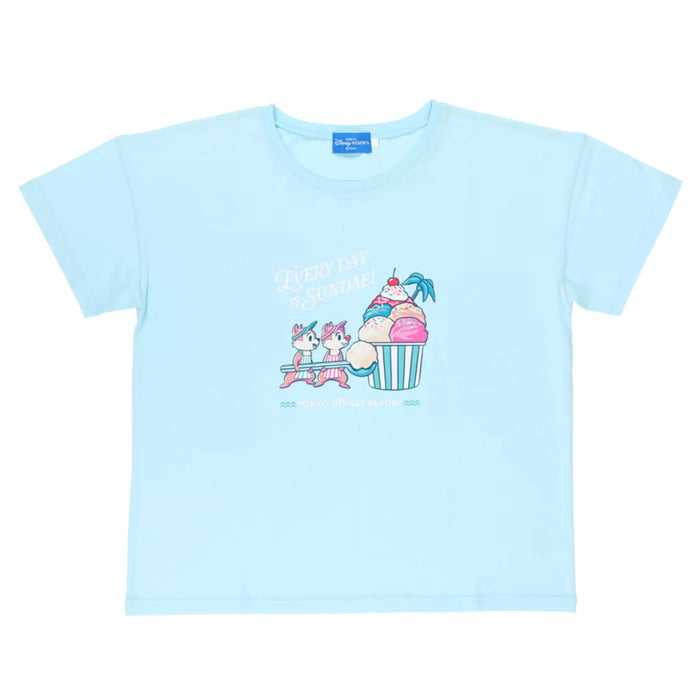 TDR - Mickey & Friends "SUNNY SUNNY Summer" Collection x Chip & Dale Loungewear Set for Adults (Release Date: Jun 5. 2025)