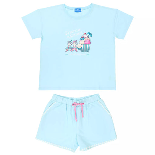 TDR - Mickey & Friends "SUNNY SUNNY Summer" Collection x Chip & Dale Loungewear Set for Adults (Release Date: Jun 5. 2025)
