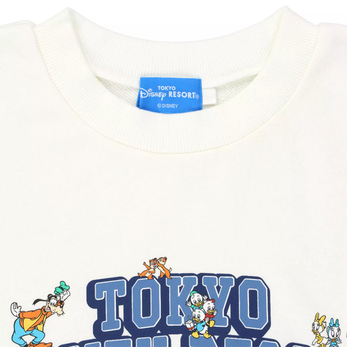TDR - Mickey & Friends & Tokyo Disney Resort" Wordings Pullover Sweatshirt for Adults (Release Date: Oct 16, 2025)