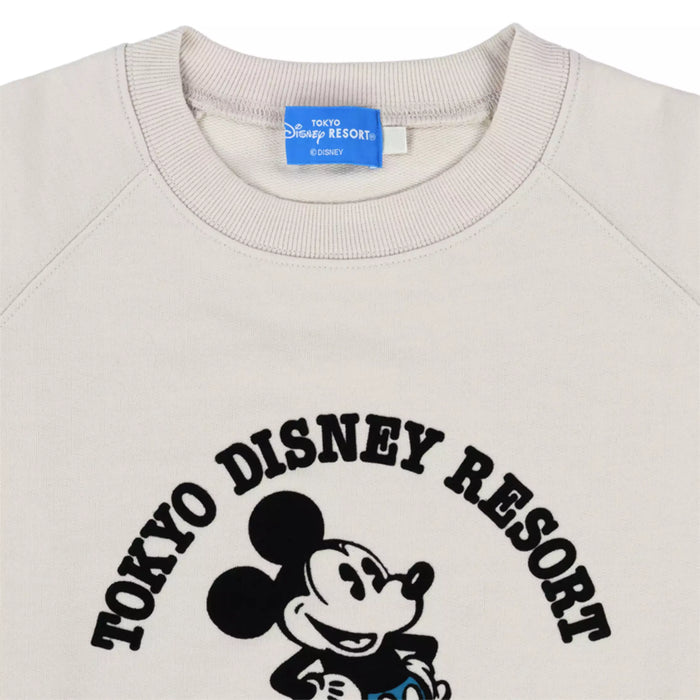 TDR - Mickey Mouse "Tokyo Disney Resort" Short Sleeve Sweatshirt for Adults (Release Date: Sept 4, 2025)