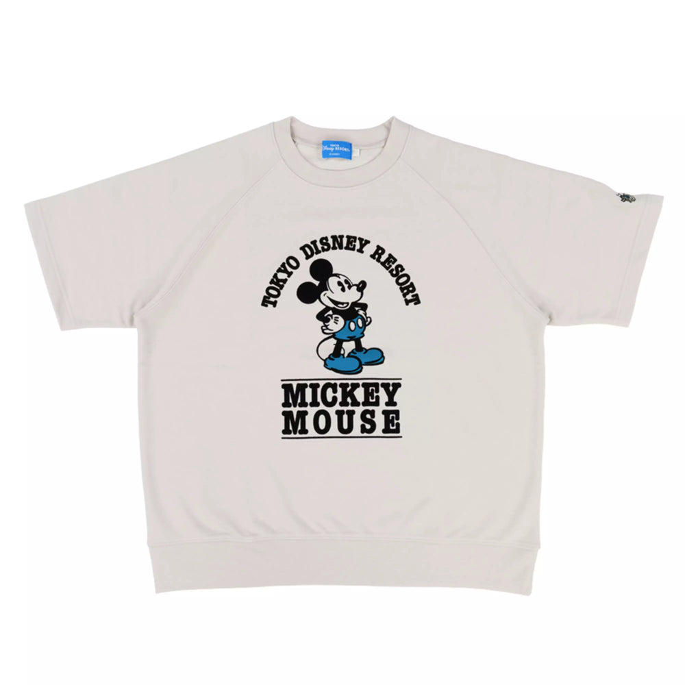 TDR - Mickey Mouse "Tokyo Disney Resort" Short Sleeve Sweatshirt for Adults (Release Date: Sept 4, 2025)