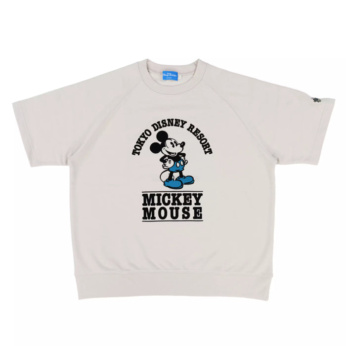 TDR - Mickey Mouse "Tokyo Disney Resort" Short Sleeve Sweatshirt for Adults (Release Date: Sept 4, 2025)