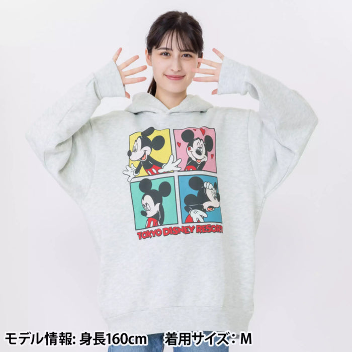 TDR - Mickey Mouse 4 Emoji Faces Pullover Hoodies for Adults (Release Date: Oct 16, 2025)