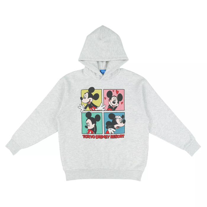 TDR - Mickey Mouse 4 Emoji Faces Pullover Hoodies for Adults (Release Date: Oct 16, 2025)
