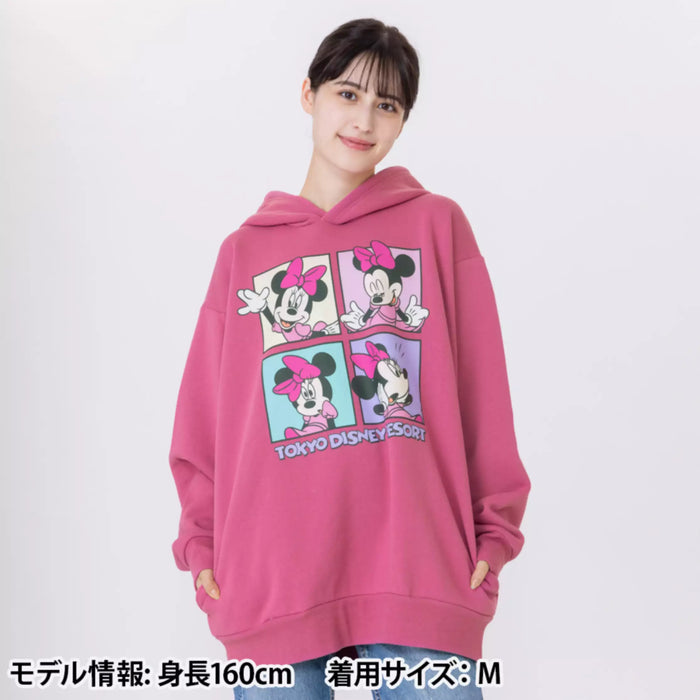 TDR - Minnie Mouse 4 Emoji Faces Pullover Hoodies for Adults (Release Date: Oct 16, 2025)
