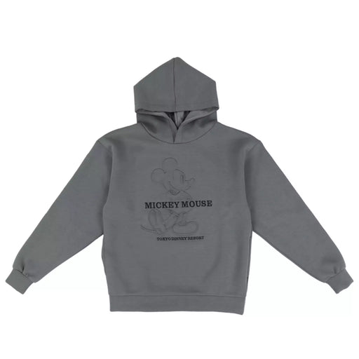 TDR - Mickey Mouse "Embossed" Pullover Hoodies for Adults Color: Grey (Release Date: Oct 2, 2025)