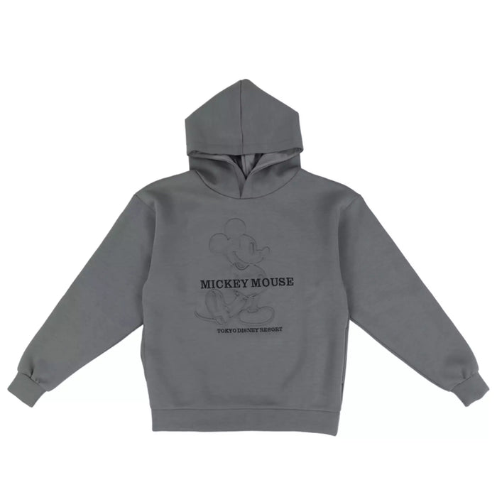 TDR - Mickey Mouse "Embossed" Pullover Hoodies for Adults Color: Grey (Release Date: Oct 2, 2025)