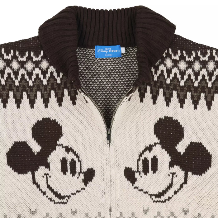 TDR - Mickey Mouse Zip Sweater for Adults (Release Date: Oct 16, 2025)