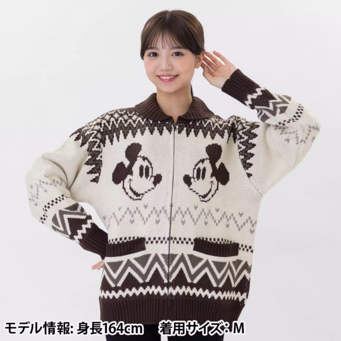 TDR - Mickey Mouse Zip Sweater for Adults (Release Date: Oct 16, 2025)