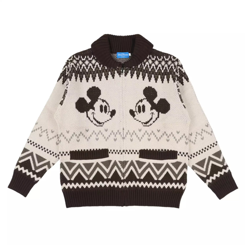 TDR - Mickey Mouse Zip Sweater for Adults (Release Date: Oct 16 TDR - Mickey Mouse Zip Sweater for Adults (Release Date: Oct 16