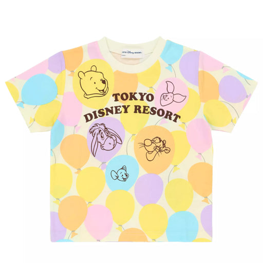 TDR - 2026 Winnie the Pooh & Friends & Balloons All Over Print T Shirt for Kids (Release Date: May 21, 2026)