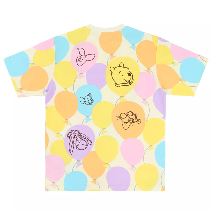 TDR - 2026 Winnie the Pooh & Friends & Balloons All Over Print T Shirt for Adults (Release Date: May 21, 2026)
