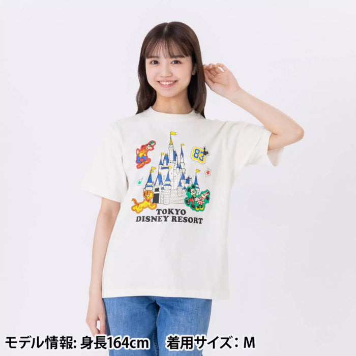 TDR - 2026 Mickey & Friends & Tokyo Disneyland Castle T Shirt for Adults (Release Date: May 21, 2026)