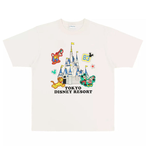 TDR - 2026 Mickey & Friends & Tokyo Disneyland Castle T Shirt for Adults (Release Date: May 21, 2026)