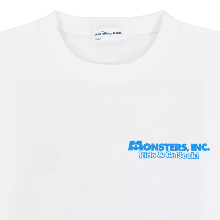 TDR - 2026 "Monsters, Inc. Ride & Go Seek!" Poster in the Back T Shirt for Adults (Release Date: Jul 16, 2026)