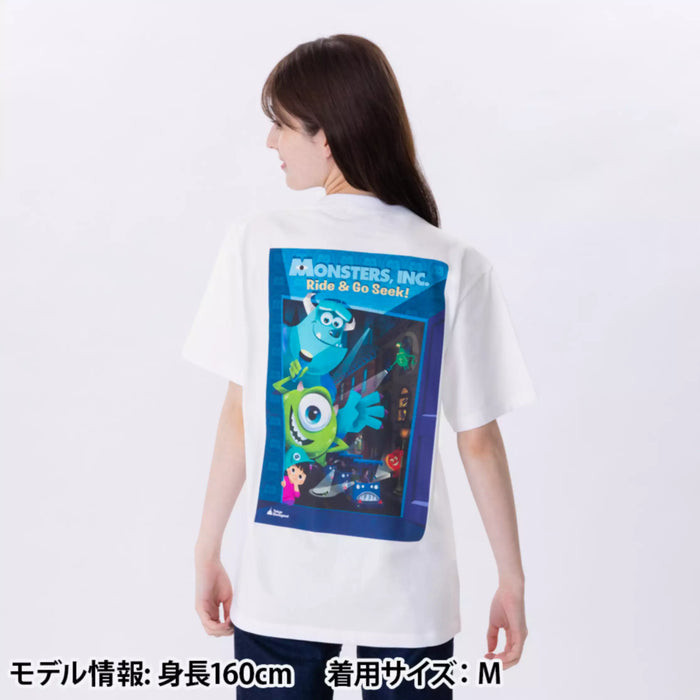 TDR - 2026 "Monsters, Inc. Ride & Go Seek!" Poster in the Back T Shirt for Adults (Release Date: Jul 16, 2026)