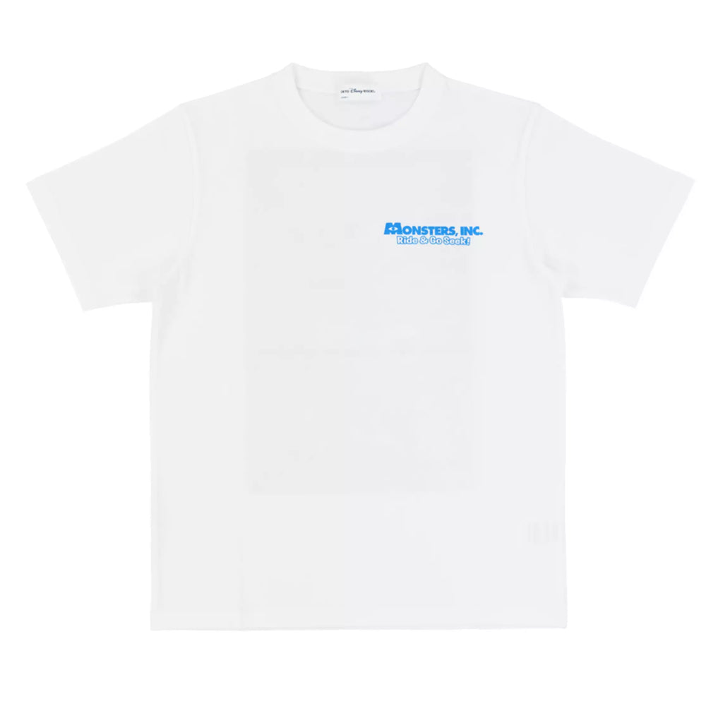 TDR - 2026 "Monsters, Inc. Ride & Go Seek!" Poster in the Back T Shirt for Adults (Release Date: Jul 16, 2026)
