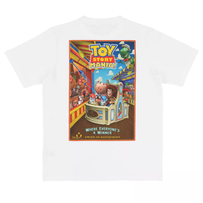TDR - 2026 "Toy Story Mania!" Poster in the Back T Shirt for Adults (Release Date: Jul 16, 2026)