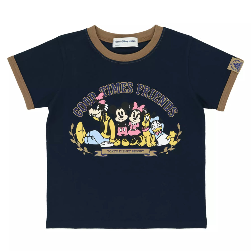 TDR - 2026 Mickey & Friends "Good times Friends" Collection x T Shirt for Kids (Release Date: Apr 23, 2026)