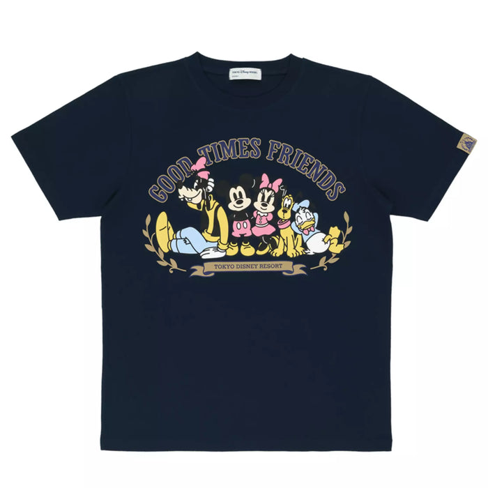 TDR - 2026 Mickey & Friends "Good times Friends" Collection x T Shirt for Adults (Release Date: Apr 23, 2026)