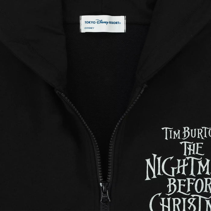 TDR - 2026 Tim Burton's The Nightmare Before Christmas x Jack Skellington Zip Hoodie for Adults (Release Date: Sep 24, 2026)