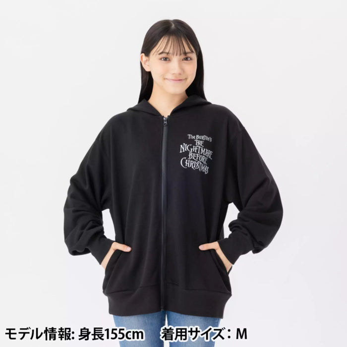 TDR - 2026 Tim Burton's The Nightmare Before Christmas x Jack Skellington Zip Hoodie for Adults (Release Date: Sep 24, 2026)