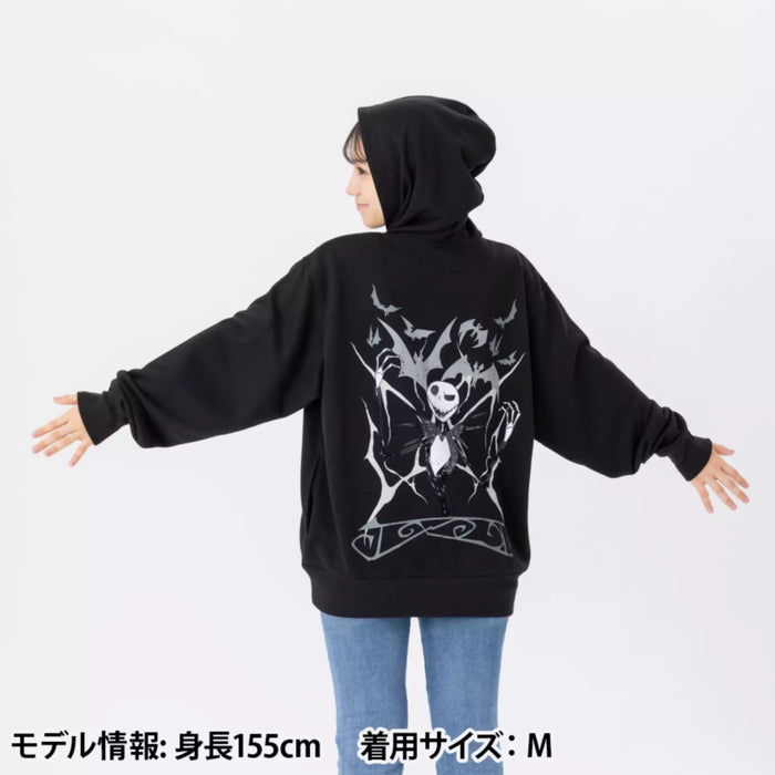TDR - 2026 Tim Burton's The Nightmare Before Christmas x Jack Skellington Zip Hoodie for Adults (Release Date: Sep 24, 2026)