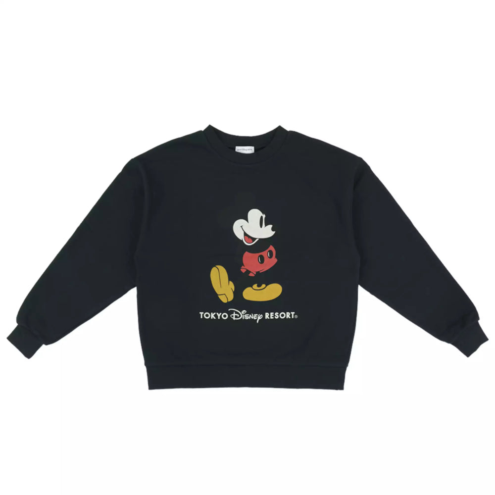 TDR - 2026 Mickey Mouse "Tokyo Disney Resort" Wordings Pullover Sweatshirt for Adults (Release Date: Oct 29, 2026)