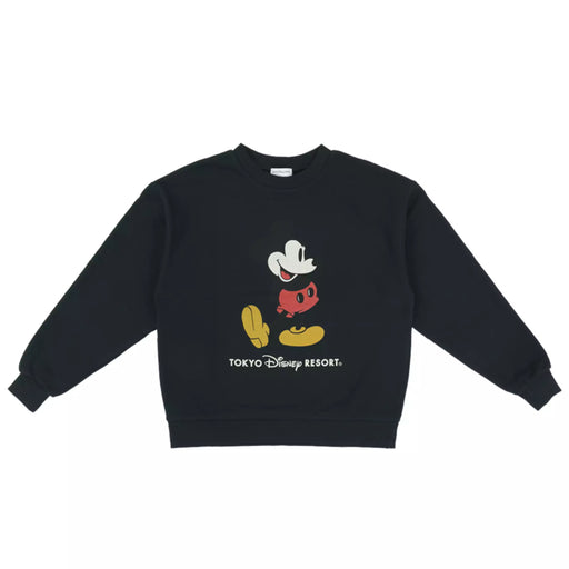 TDR - 2026 Mickey Mouse "Tokyo Disney Resort" Wordings Pullover Sweatshirt for Adults (Release Date: Oct 29, 2026)