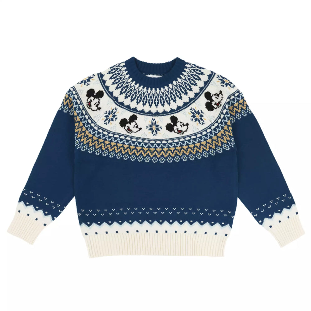 TDR - 2026 Mickey Mouse Sweater for Adults (Color: Blue) (Release Date: Oct 22, 2026)