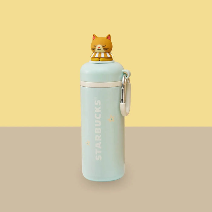 Starbucks Hong Kong - 2026 Meow Star Collection x SS Bottle - Light Blue 12oz