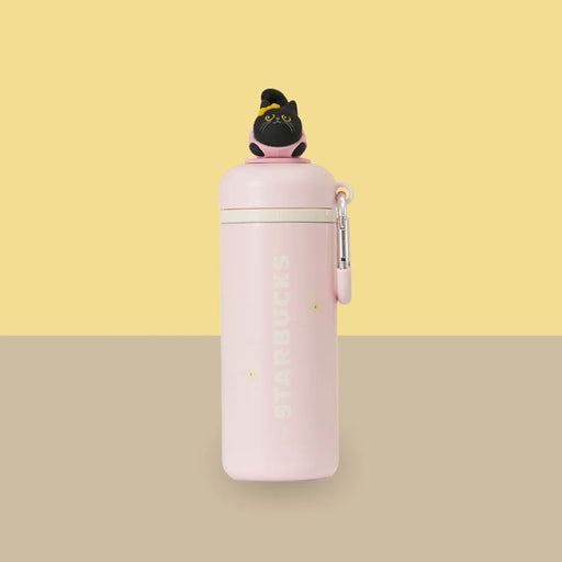 Starbucks Hong Kong - 2026 Meow Star Collection x SS Bottle - Pink 12oz