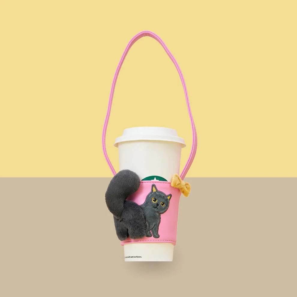 Starbucks Hong Kong - 2026 Meow Star Collection x Cup Carrier - Little Black Cat